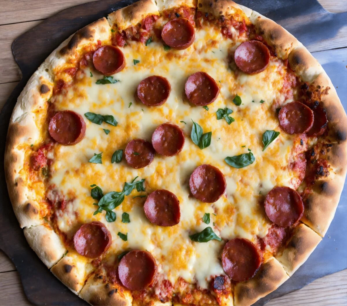 Pizza merguez